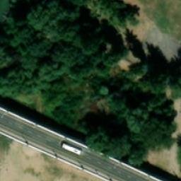 Sand Volleyball Court — aerial view