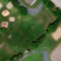 Port-Saint-François Beach Volleyball Court — aerial view
