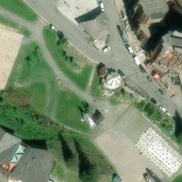 Volleyball Court — aerial view