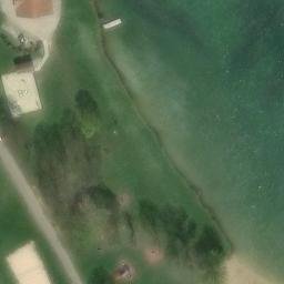 Sand Volleyball Court — aerial view