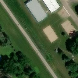 Dalton Beach Volleyball Court #2 — aerial view