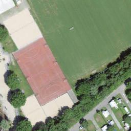 Beach Volley Lago — aerial view