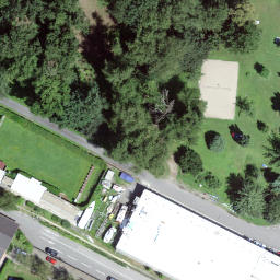 Volleyball Court — aerial view