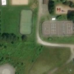 La Conception Beach Volleyball Court — aerial view