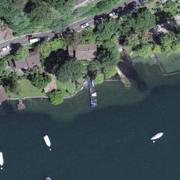 Sand Volleyball Court — aerial view
