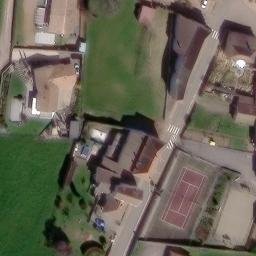 Volleyball Court — aerial view