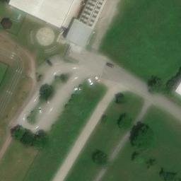Volleyball Court near Spiazzo — aerial view