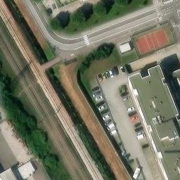 Volleyball Court — aerial view