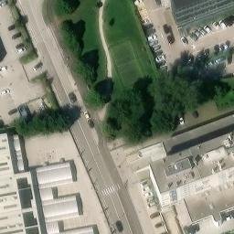 Volleyball Court — aerial view
