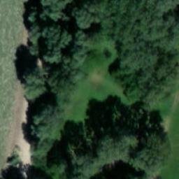 Sand Volleyball Court — aerial view