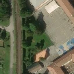 Volleyball Court — aerial view