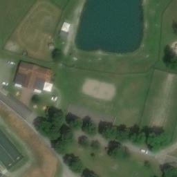 Sand Volleyball Court — aerial view
