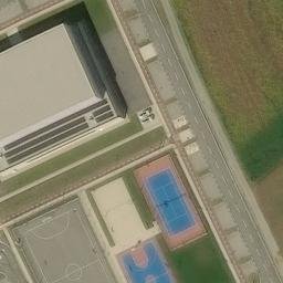 Volleyball Court — aerial view
