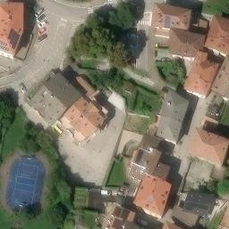 Volleyball Court — aerial view