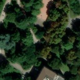 Sand Volleyball Court — aerial view