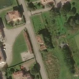 Grass Volleyball Court — aerial view