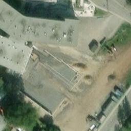 Victoriaville Beach Volleyball Court — aerial view