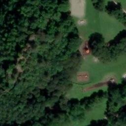 Sand Volleyball Court — aerial view