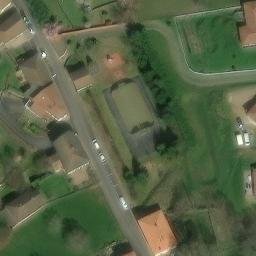 Volleyball Court — aerial view