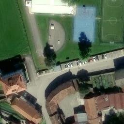 Volleyball Court — aerial view