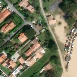 Volleyball Court — aerial view