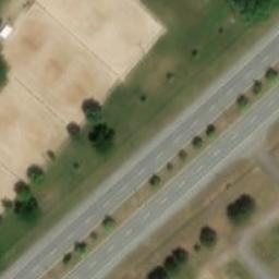 Terrain de volleyball — aerial view