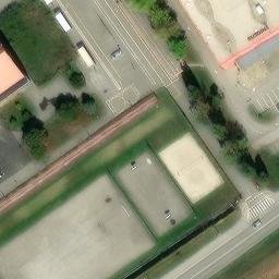 Volleyball Court — aerial view