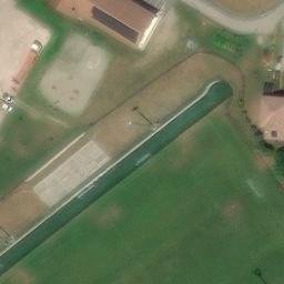 Sand Volleyball Court — aerial view