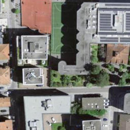 Volleyball Court — aerial view