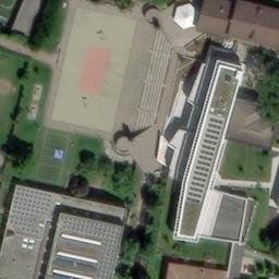 Volleyball Court — aerial view