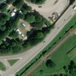 Volleyball Court — aerial view