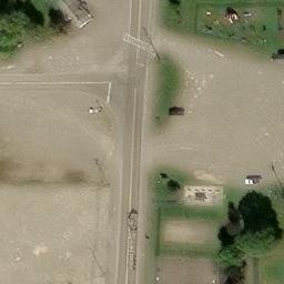 Patten Beach Volleyball Court — aerial view