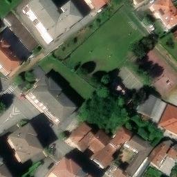 Oratorio di Creva — aerial view