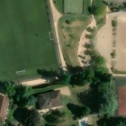 Volleyball Court — aerial view