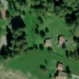 Sand Volleyball Court — aerial view