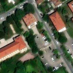 Volleyball Court — aerial view