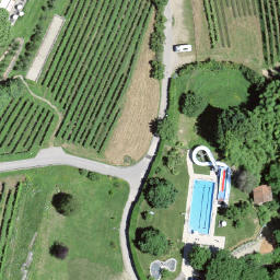 Volleyball Court — aerial view