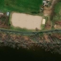 Downtown Beach Volleyball Court #2 — aerial view