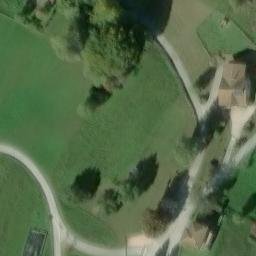Sand Volleyball Court — aerial view