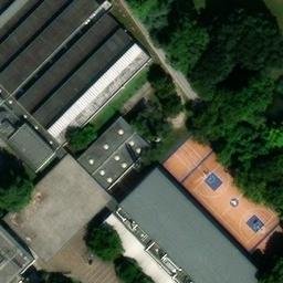 Volleyball Court — aerial view