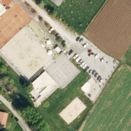 Center Moderne odbojke — aerial view