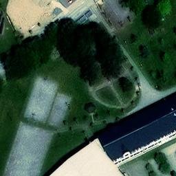 Volleyball Court — aerial view
