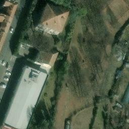 Sand Volleyball Court — aerial view