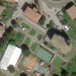 Volleyball Court — aerial view