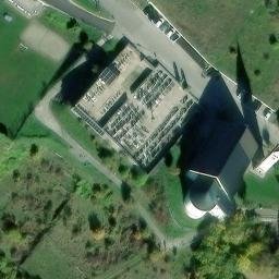 Volleyball Court — aerial view