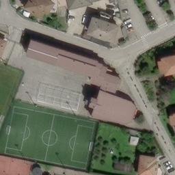 Volleyball Court — aerial view