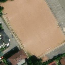 Volleyball Court — aerial view