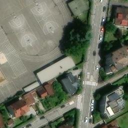 Volleyball Court — aerial view