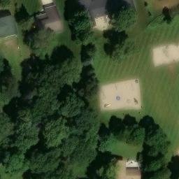 Alexandria Beach Volleyball Court #5 — aerial view