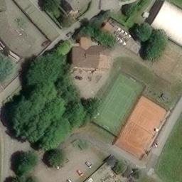 Volleyball Court — aerial view